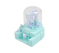 Macrone de bureau pour garçons et filles - Petit jouet de préhension - Machine à capsules - Clip Candy - Mini pince de préhension - Jouet - Étagère de bureau en bois empilable (vert, taille unique)