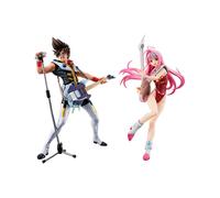 Macross 7 - Statuette Fire Bomber Live Stage 23 Cm