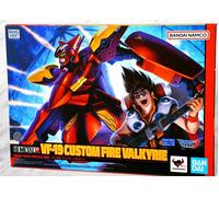 Macross 7 Hi-metal R Action Figure Vf-19 Custom Fire Valkyrie 11 Cm Bandai Tamas