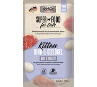 MAC's Cat 100gx12 Kitten Bœuf & Volaille Sachets Frais