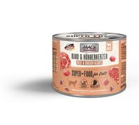 MAC's Cat Boeuf & Cœurs de Poulet 200gx6
