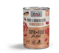 MAC's Cat Boeuf & Cœurs de Poulet 400gx6