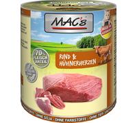 MAC's CAT - Boîte 6x800g | Bœuf & Coeurs de poulet