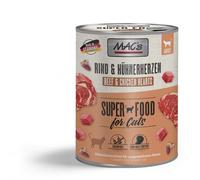 MAC's Cat Bœuf & Cœurs de Poulet 800gx6