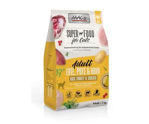 MAC's CAT Croquettes Adult Canard, Dinde & Poulet 7kg