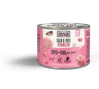 Mac's Cat Nourriture humide premium pour chats 6 x 200 g (boeuf et dinde)