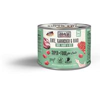 Mac's Cat Nourriture humide premium pour chats 6 x 200 g (canard, lapin et veau)