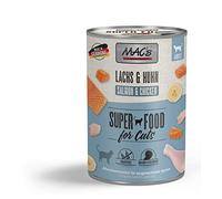 Mac's Cat Nourriture humide premium pour chats 6 x 400 g (saumon et poulet)