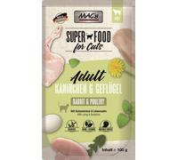 MAC's Cat Pouch Lapin, Volaille & Pissenlit 100gx12