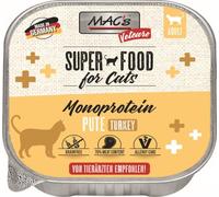 Mac's Cat Vetcare Nourriture humide premium pour chats régimes spéciaux 16 x 100 g (pâte monoprotéine)