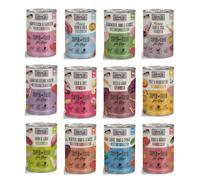 Mac's Chien Mix | Nourriture humide Premium | 12 x 400 g (12 x 400 g, Mix 2)