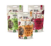 MACs Dog Mono Snack Multipack Lot de 3 paquets de 100 g - Friandises douces sans céréales et à haute viande - Friandise naturelle pour chien sans additifs - Idéal pour les chiens sensibles - Cheval