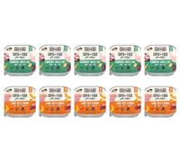 Mac's Dog Nourriture humide pour chiens 10 x 150 g Mélange varié (5 x lapin, cerf et canard, 5 x agneau, dinde et citrouille)
