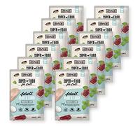 Mac's Pouch Nourriture humide pour chat Poulet et agneau 12 x 100 g