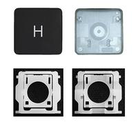 MACSEEJI Capuchon de clé individuel de rechange avec charnière pour (M1 M2 M3 M4) MacBook Pro A2141 A2251 A2289 A2338 A2442 A2485 A2779 MacBook Air A2179 A2337 A2681 2021-2024 (H clé)