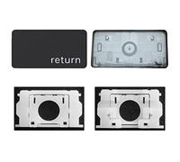 MACSEEJI Capuchon de clé individuel de rechange avec charnière pour (M1 M2 M3 M4) MacBook Pro A2141 A2251 A2289 A2338 A2442 A2485 A2779 MacBook Air A2179 A2337 A2681 2021-2024 ntrée/retour)
