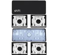 MACSEEJI Capuchon de clé individuel de rechange avec charnière pour (M1 M2 M3 M4) MacBook Pro A2141 A2251 A2289 A2338 A2442 A2485 A2779 MacBook Air A2179 A2337 A2681 2021-2024 e changement de