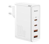 Chargeur pour téléphone mobile BASEUS gan2 pro chargeur mural rapide 100w usb / usb type-c quick charge 4+ power delivery (nitrure de gallium) blanche (ccgan2p-l02)