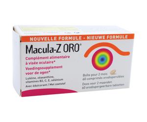Macula-Z ORO Complément Alimentaire À Visée Oculaire 60 Comprimés Orodispersibles
