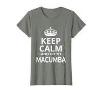 Macumba Souvenirs / Slogan Keep Calm And Go To Macumba! T-Shirt