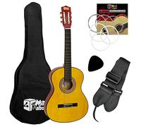 Mad About CLG1-12-PACK Pack Guitare Espagnole Classique pour Enfants 1/2 Taille Naturel