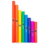 Mad About MT-D-8 Ensemble de Tubes Percussifs Accordés en Gamme Diatonique de Do Majeur - 8 Notes & Ensemble Chromatique de BoomWhackers Accordés