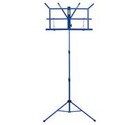 Mad About - Pupitre pliable facile à plier coloré portable pour partitions, bleu - MS07