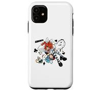 Mad Alice Punk Wonderland Bunny Ears Horloge fondante Chaos Coque pour iPhone 11