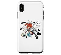 Mad Alice Punk Wonderland Bunny Ears Horloge fondante Chaos Coque pour iPhone XS Max