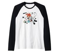 Mad Alice Punk Wonderland Bunny Ears Horloge fondante Chaos Manche Raglan