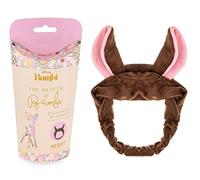 MAD Beauty Bandeau de maquillage Disney élastique, garde les cheveux bien rangés hors du visage, confortable, doux, à utiliser pour le maquillage, l'application de crèmes ou de masques faciaux (Bambi)