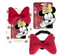 MAD BEAUTY. Disney POP Bandeau et Masque Minnie Burgundy Headband and Mask