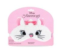 Mad Beauty Masque de sommeil Disney Aristochats Marie | Nœud rose et fourrure | Excellent cadeau fantaisie pour femmes, adultes et enfants | Confortable et lavable | Accessoire de sommeil adorable et