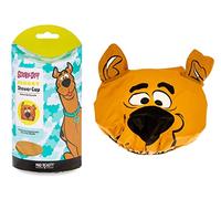 MAD BEAUTY Scooby-Doo Warner Bros Bonnet de douche pour enfant Motif dessin animé Pour une merveilleuse période de douche nostalgique Garde les cheveux secs dans la baignoire ou la douche