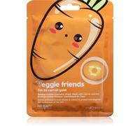 Mad Beauty Veggie Friends Carrot masque tissu à effet éclaircissant 25 ml