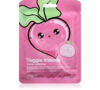 Mad Beauty Veggie Friends Radish masque tissu pour un effet naturel 25 ml