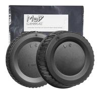 MaD Bouchon d'objectif arrière pour Nikon D3500 D3400 D3300 D3200 D5000 D5100 D5200 D5300 D5500 D5600 D7000 D7100 D7200 D755500 00 D8 50 D800 D810 D780 D750 D610 D500 D600 D5 D4 D3 et plus