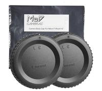 MaD Bouchon d'objectif arrière pour Nikon D3500 D3400 D3300 D3200 D5000 D5100 D5200 D5300 D5500 D5600 D7000 D7100 D7200 D755500 00 D8 50 D800 D810 D780 D750 D610 D500 D600 D5 D4 D3 et plus