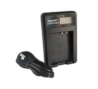 MaD Cameras LP-E10 Chargeur de batterie pour Canon EOS 1100D 1200D 1300D 2000D 4000D Rebel T3 T5 T6 T7 T100 Kiss X5 X50 X80 X90 Câble USB 75 cm