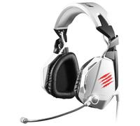 Mad Catz F.R.E.Q.5 Casque Gaming avec microphone pour PC et MAC - Blanc glossy
