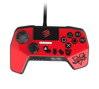 Mad Catz Fightpad PRO V2 (Street Fighter V Special Edition Ken) par PlayStation 4 (PS4) et PlayStation 3 (PS3), Gamepad Controller officiel CAPCOM, version 2017