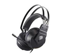 Mad Catz FREQ 2 Casque Gaming PC avec Micro Compatible PS5, PS4, Xbox Series, Nintendo Switch - Haut Parleur 40mm - Casque Gamer Filaire avec Microphone Rétractable Omnidirectionnel et télécommande