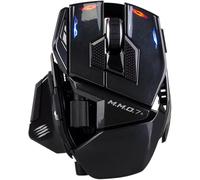 MAD CATZ M.M.O. 7+ Souris Gaming MMO Filaire & sans Fil - 21 Entrées Programmables + Bouton 5D + Shift Mode x2 + 5 Profils + Capteur PixArt 3395 26 000 DPI - Ergonomique Droitier (M.M.O. 7+ Wireless)