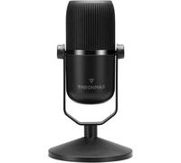 MAD CATZ Thronmax Mdrill Zero Microphone Professionnel USB sur Pied pour Gaming, Streaming, Youtube, ASMR, PC, Studio, Podcast Micro Gamer Cardioïde Omnidirectionnel 2 Condensateurs 48 kHz 16 bit