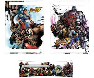 Mad Catz Xbox 360 Street Fighter IV Faceplate & Console Skinz Design 1: Characters (Xbox 360)