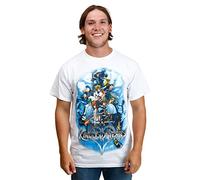Mad Engine Kingdom Hearts Game on Group White T-Shirt Small