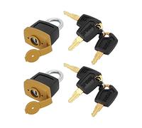 MAD HORNETS 2set verrouillage de la coussinet de cadenas pour Caterpill-AR (CAT) 5P8500 246-2641 W / 6 Clés