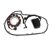 Mad Hornets 30A Generator Stator Regulator Rectifier Gasket Set Adapté pour Buell XB9 XB12 XB12R XB12S XB12X XB12SS Firebolt Ulysses 2008-2010 OEM 29971-08 Y0302.5A8 25378-02B