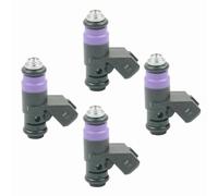 Mad Hornets 4PCS Fuel Injector 8200132259 8200505191 Adapté pour Renault Clio Laguna Megane Scenic Modus 1.4 1.6 Petrol Injector Nozzle Set