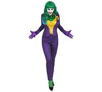 Mad Joker Costume pour femme Veste Gilet Pantalon Blouse Gants Taille XL